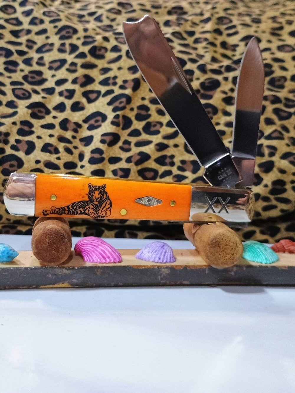 Case xx Tiger jig razor knife CA12551 TS